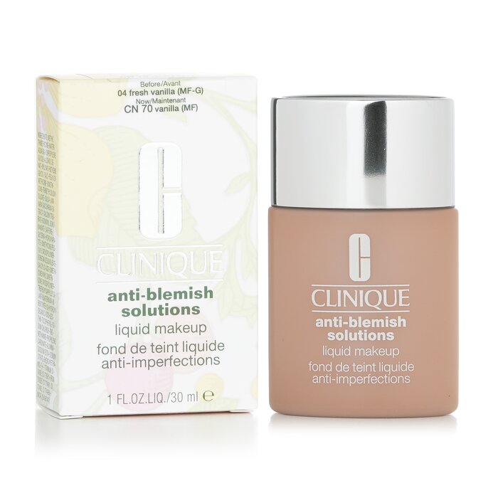 Clinique Anti Blemish Solutions Liquid Makeup - # 04 Fresh Vanilla 30ml
