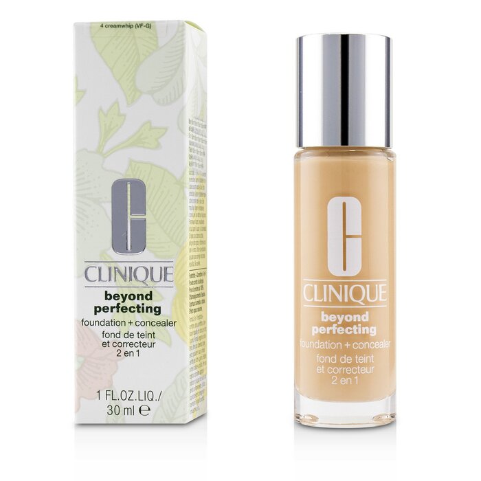Clinique Beyond Perfecting Foundation&Concealer-#04 Creamwhip(VF-G)30ml
