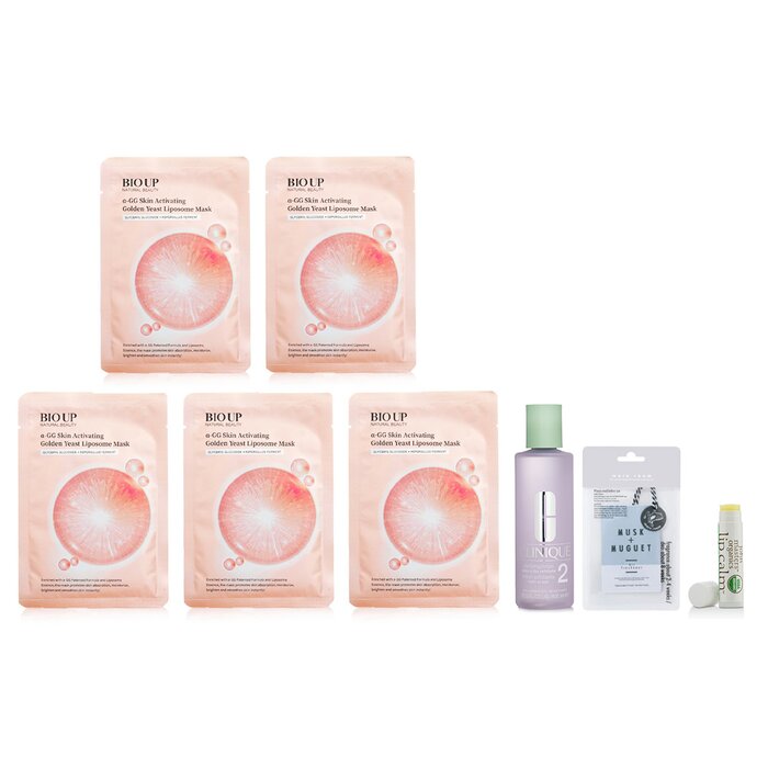 Clinique Revitalizing Skincare Essentials Set:Clarifying+JMLip+NBBIOUP+JB