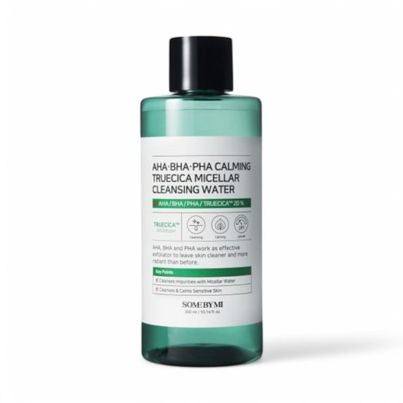 BHA PHA Calming Truecica Micellar Cleansing Water 300ml SOME BY MI AHA