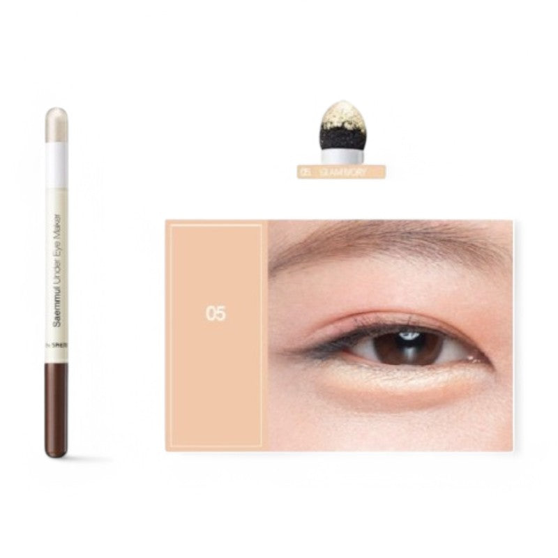 The Saem Saemmul Under Eye Maker 5 Colors #05 Glam Ivory