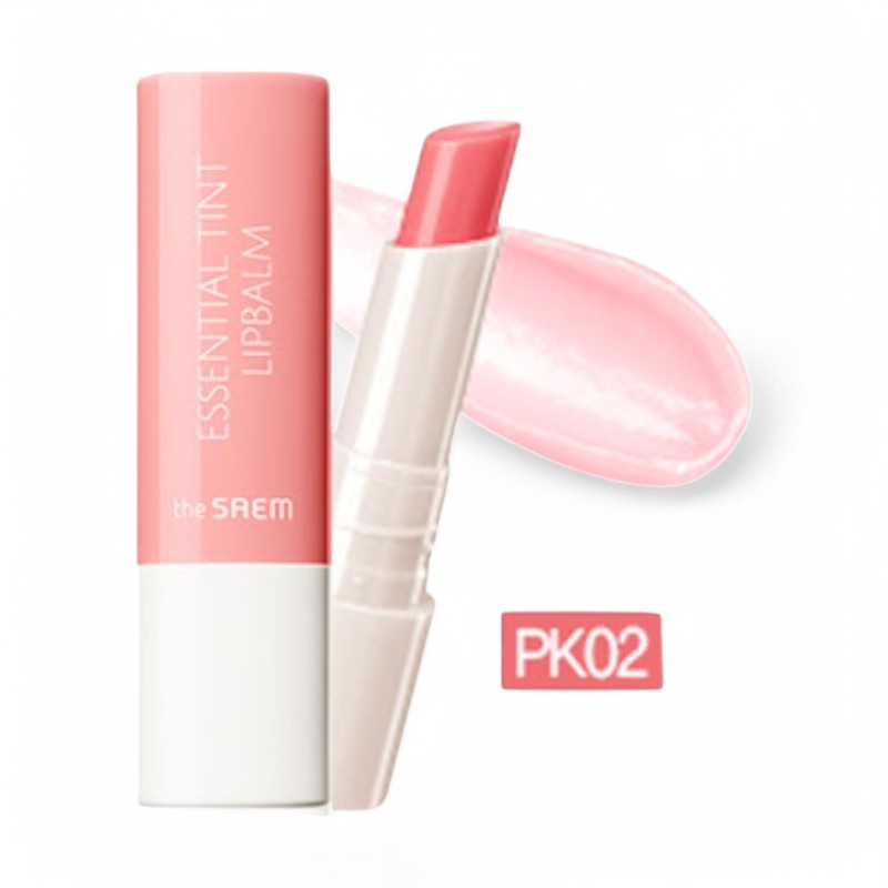 The Saem Saemmul Essential Tint Lip Balm 6 Colors #PK02 Pink