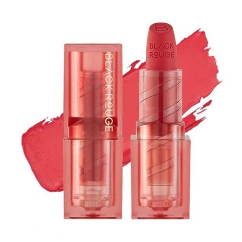 BLACK ROUGE Wearable Velvet Lipstick 5 Colors #WL01 Muse Pink