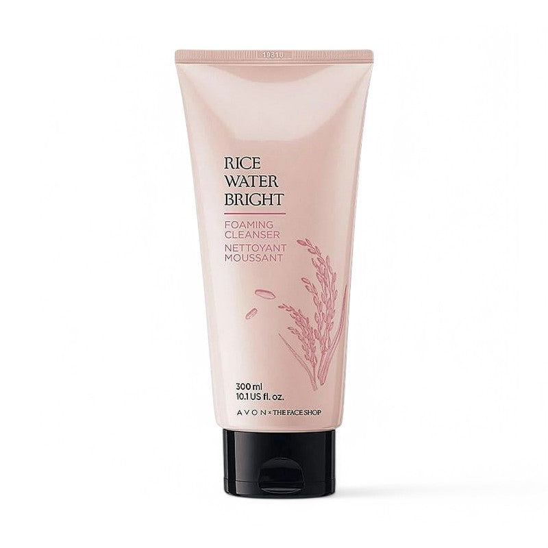THE FACE SHOP Rice Water Bright Foaming Cleanser Jumbo 2024 Version 300ml