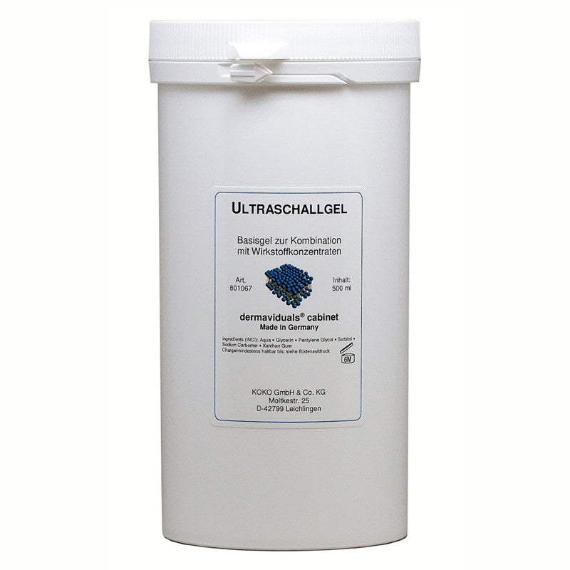 dermaviduals Ultrasound Gel 500ml (Salon Size)