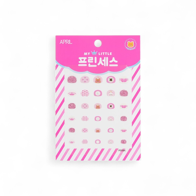 April Korea Princess Kids Nail Sticker-#P015K 041299 1pack
