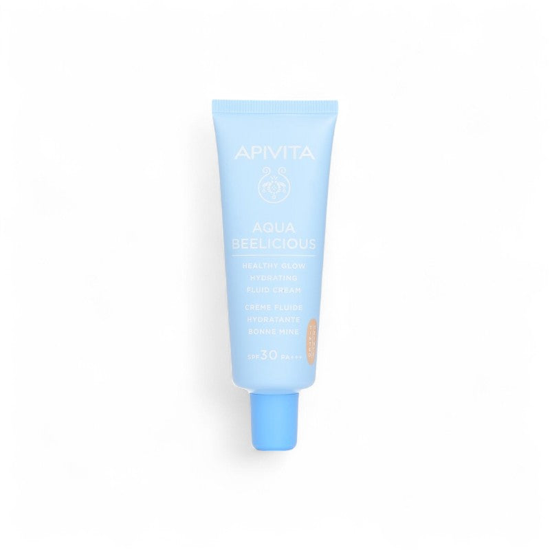 Apivita Aqua Beelicious Healthy Glow Hydrating Fluid Cream Tinted SPF 30 094645