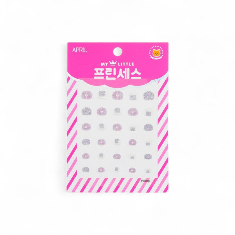 April Korea Princess Kids Nail Sticker-#P001K 041152 1pack