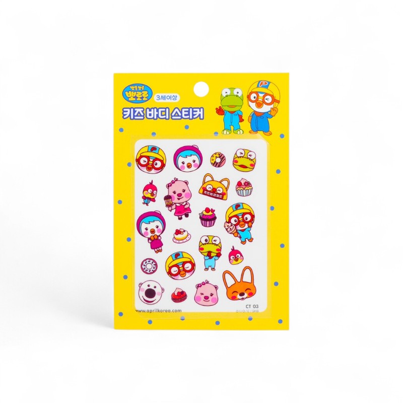 April Korea Pororo Body Sticker-#CT03 042296 1pc