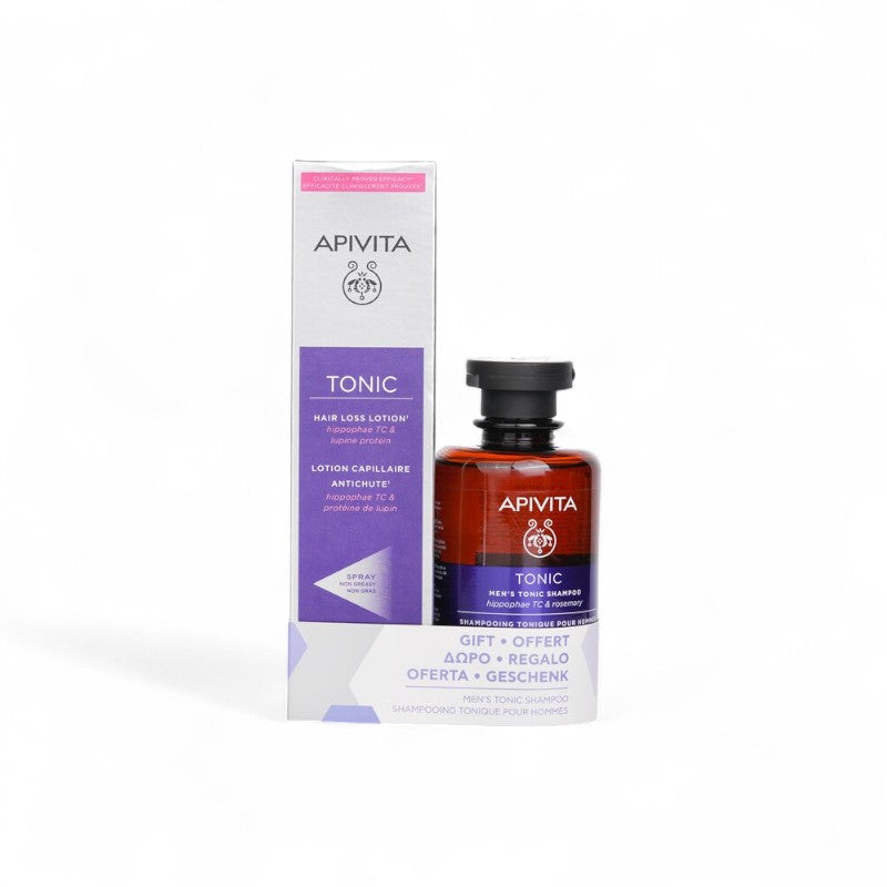 Apivita Hair Loss Lotion with Hippophae TC&Lupine Protein 150ml(Free: Men's