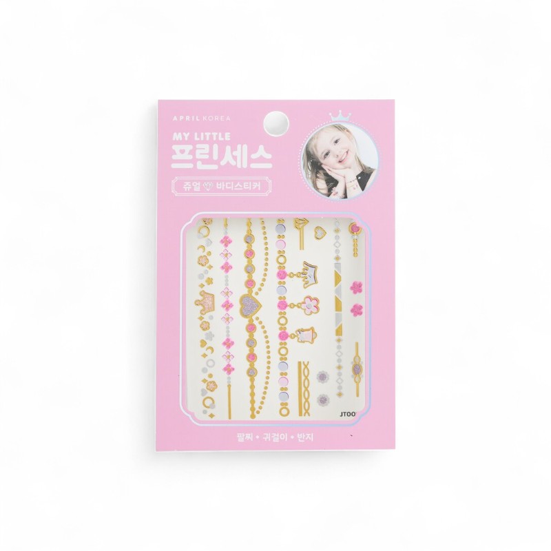 April Korea Princess Jewel Body Sticker-#JT002K 041497 1pc