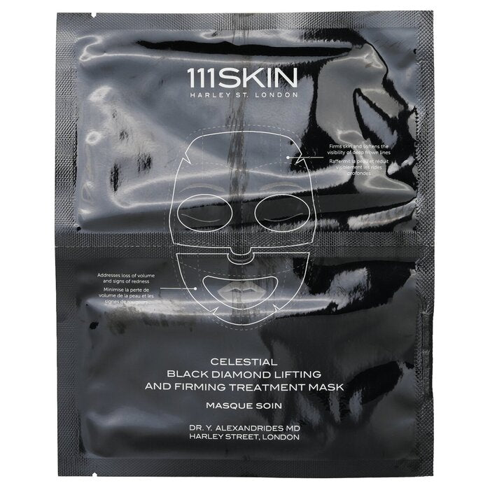 111Skin CELESTIAL BLACK DIAMOND LIFTING AND FIRMING TREATMENT MASK (no box) 5pcs