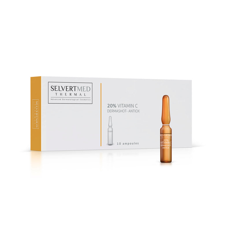 Selvert Thermal MED 20% Vitamin C DermaShot - Antioxidant 10 x 2ml