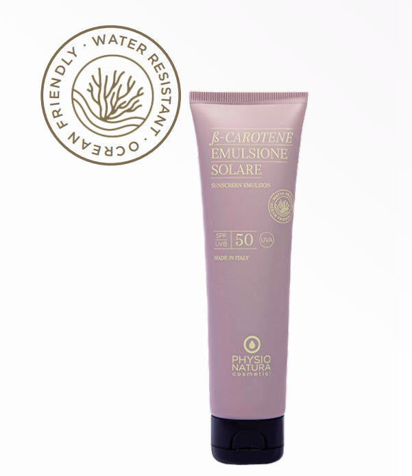 Physio Natura cosmetici Beta - Carotene Sunscreen Emulsion Spf 50 100ml