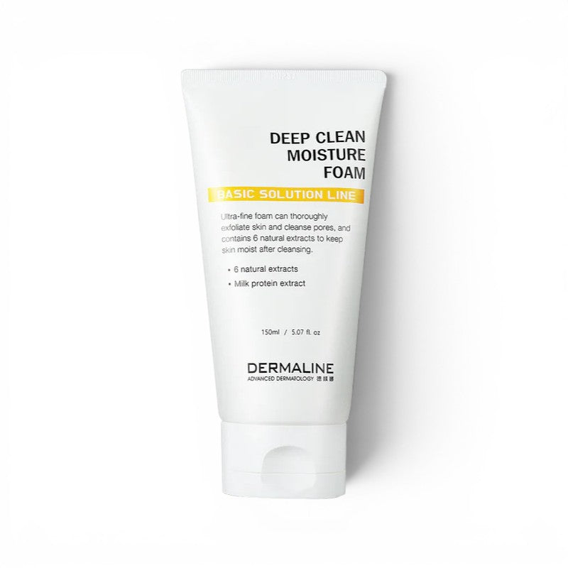 Dermaline Deep Clean Moisture Foam 150g