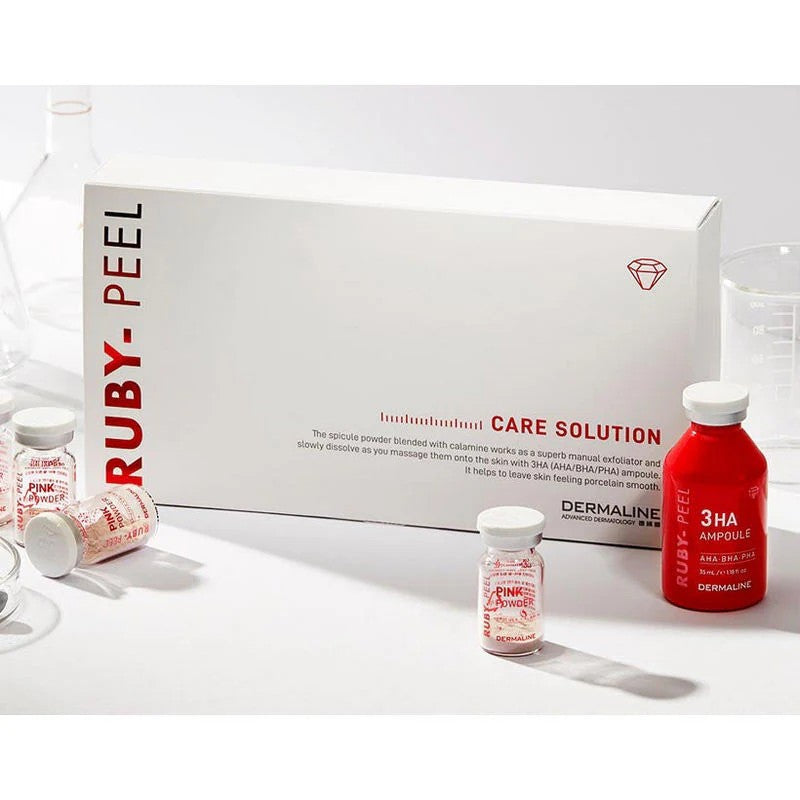 Dermaline Ruby-Peel Care Solution 35ml+1g*5