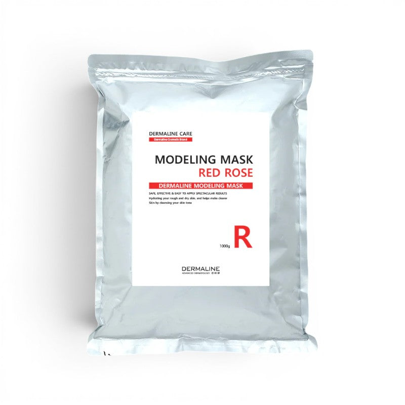 Dermaline Modelling Mask-Red Rose 1000ml