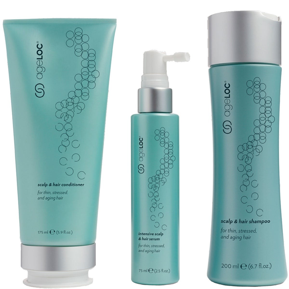 Nuskin Nu Skin Nutriol Scalp & Hair Shampoo+Conditioner+Serum