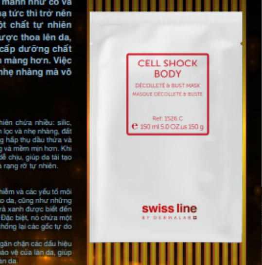 Swiss line 1526C CS Body Decolleté & Bust Mask 5 x 150g