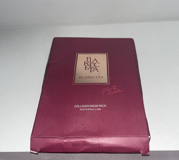 PLARECETA Collagen Mask Pack 25ml x 4 pcs