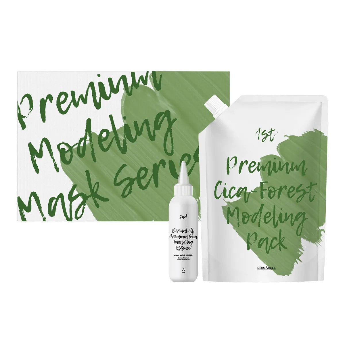Dermabell Premium Cica-Forest Modeling Pack 1st 1000g | 2nd 110ml