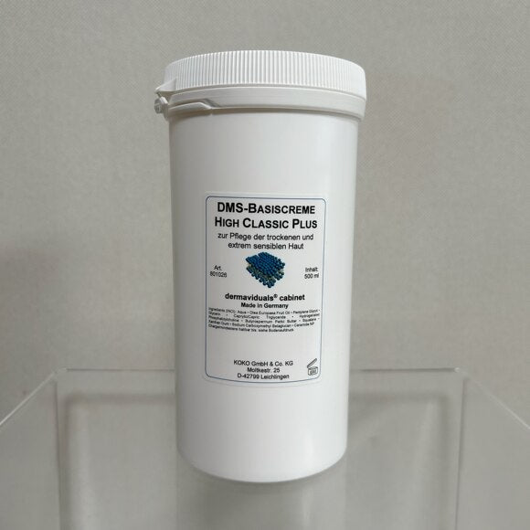 dermaviduals DMS Base Cream High Classic Plus 500ml