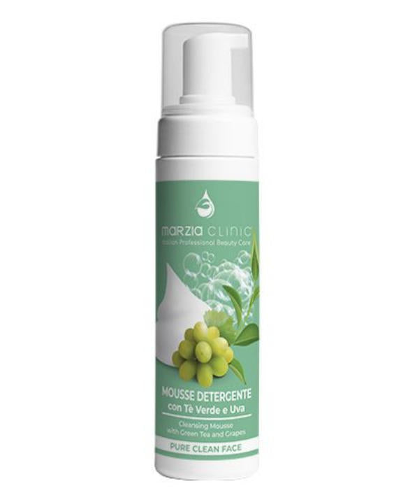 Marzia Clinic Cleansing Mousse with Green Tea and Grapes 200ml