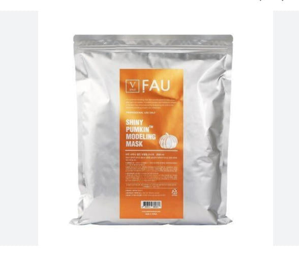 Korea FAU Premium Shiny Pumpkin Modeling Mask 1000g