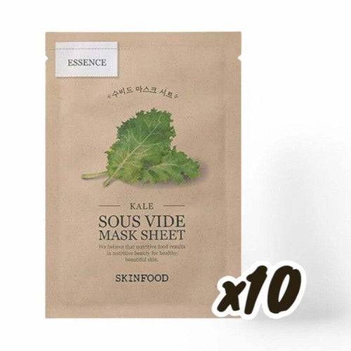 SKINFOOD Sous Vide Mask Set-10 Types Kale 22g x 10 pcs