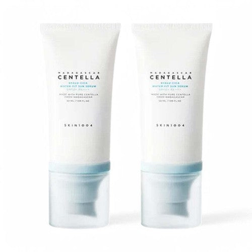 SKIN 1004 Madagascar Centella Hyalu-Cica Water-Fit Sun Serum Twin Pack 50ml