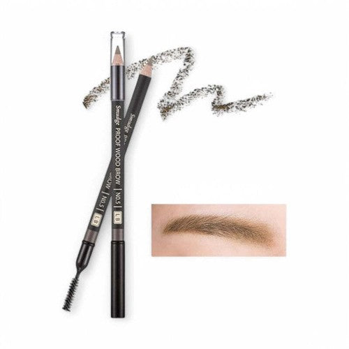 MISSHA Smudge Proof Wood Brow-6 Colors Light Brown
