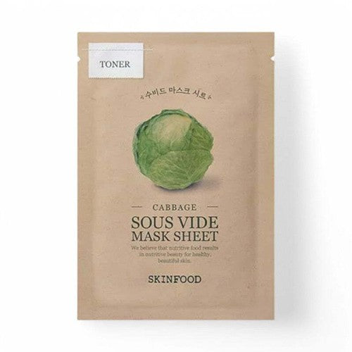 SKINFOOD Sous Vide Mask Sheet-10 Types #03 Cabbage