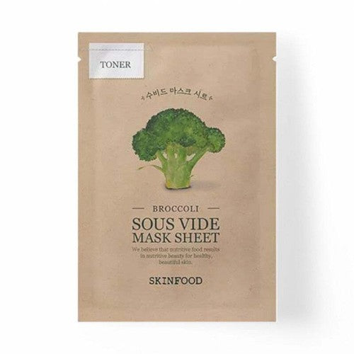 SKINFOOD Sous Vide Mask Sheet-10 Types #02 Broccoli