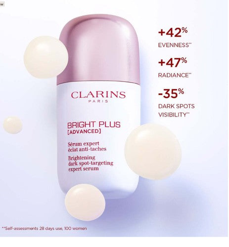 Clarins Bright Plus Advance Brightening Dark Spot-Targeting Expert Serum 50ml