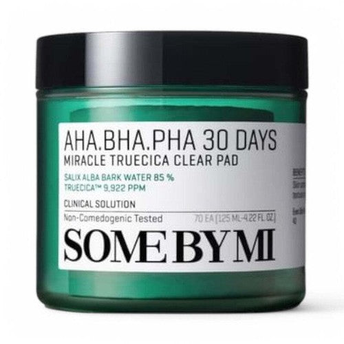 SOME BY MI AHA PHA 30 Days Miracle Truecica Clear Pad 2024 Ver 70pcs BHA