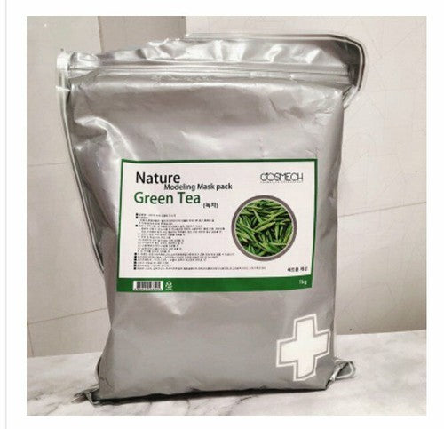 Korea Cosmech Nature Modeling Mask Pack Green Tea 1kg