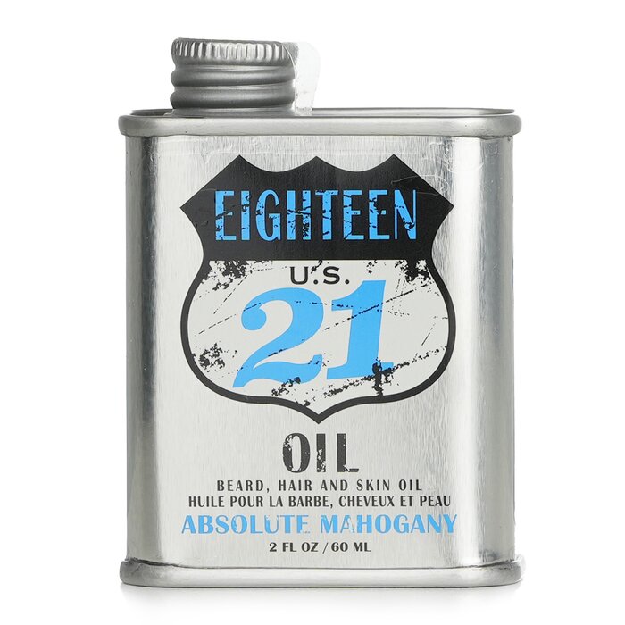 18.21 Man Made Beard, Hair and Skin Oil - # Absolute Mahogany OIL2AM/769270 60ml/2oz