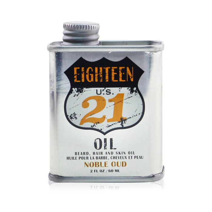 18.21 Man Made Beard, Hair and Skin Oil - # Noble Oud OIL2NO/769287 60ml/2oz