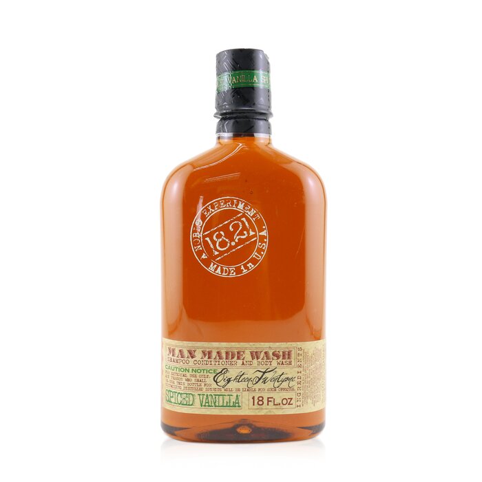 18.21 Man Made Man Made Wash Shampoo, Conditioner & Body Wash - # Spiced Vanilla WSH18SV/002138 530ml/18oz