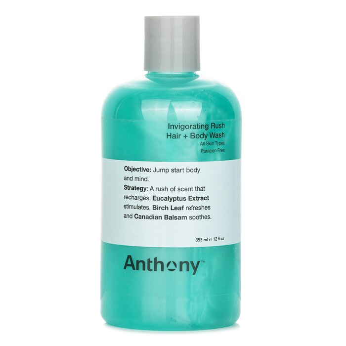 Anthony
Invigorating Rush Hair & Body Wash (All Skin Types)