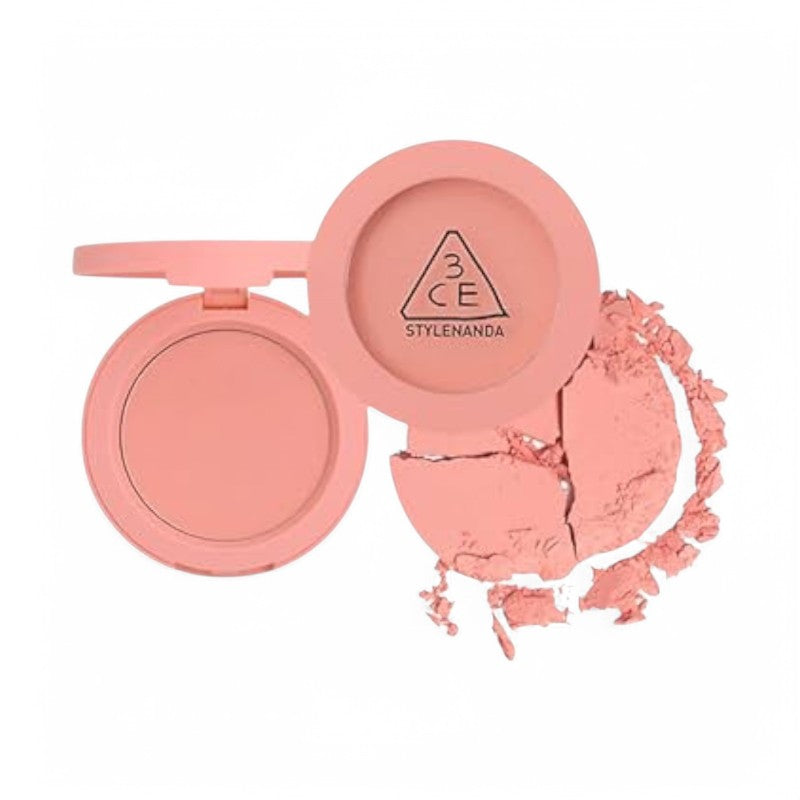 3CE Face Blush Mood For Blossom Edition - 5 Colors #Pure Cake