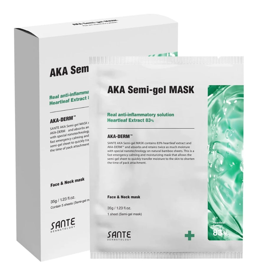 Korae SANTE AkaSemi-gel mask 38G*5