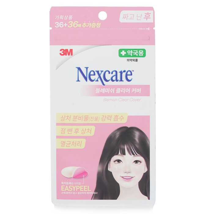 3M Nexcare Blemish Clear Cover 064213 72pcs