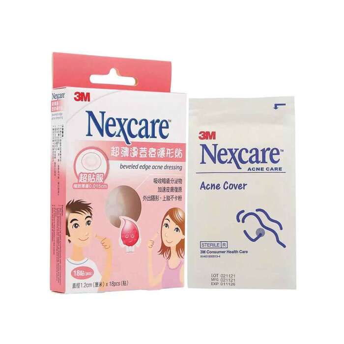 3M Nexcare Beveled Edge Acne Dressing 18pcs