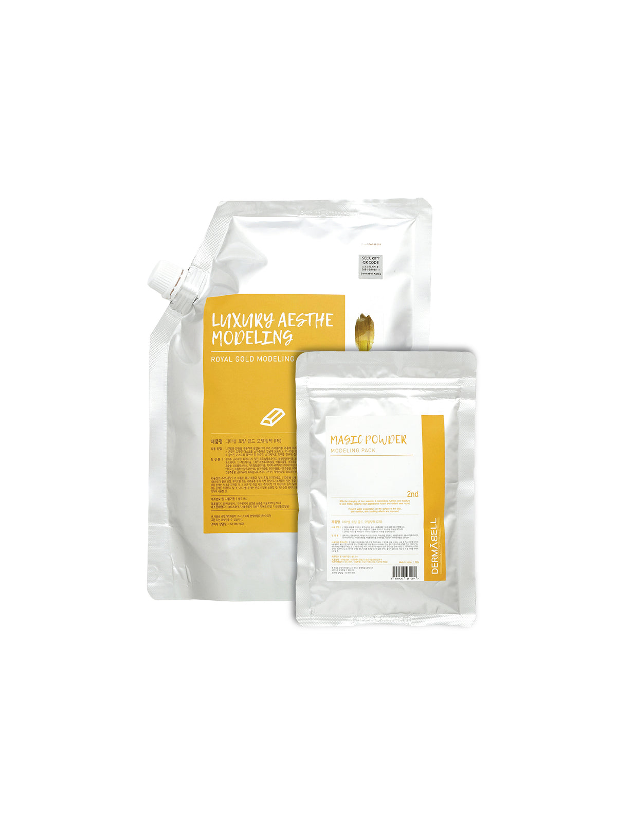 Korea Dermabell Royal Gold Modeling Pack 1000g+100g