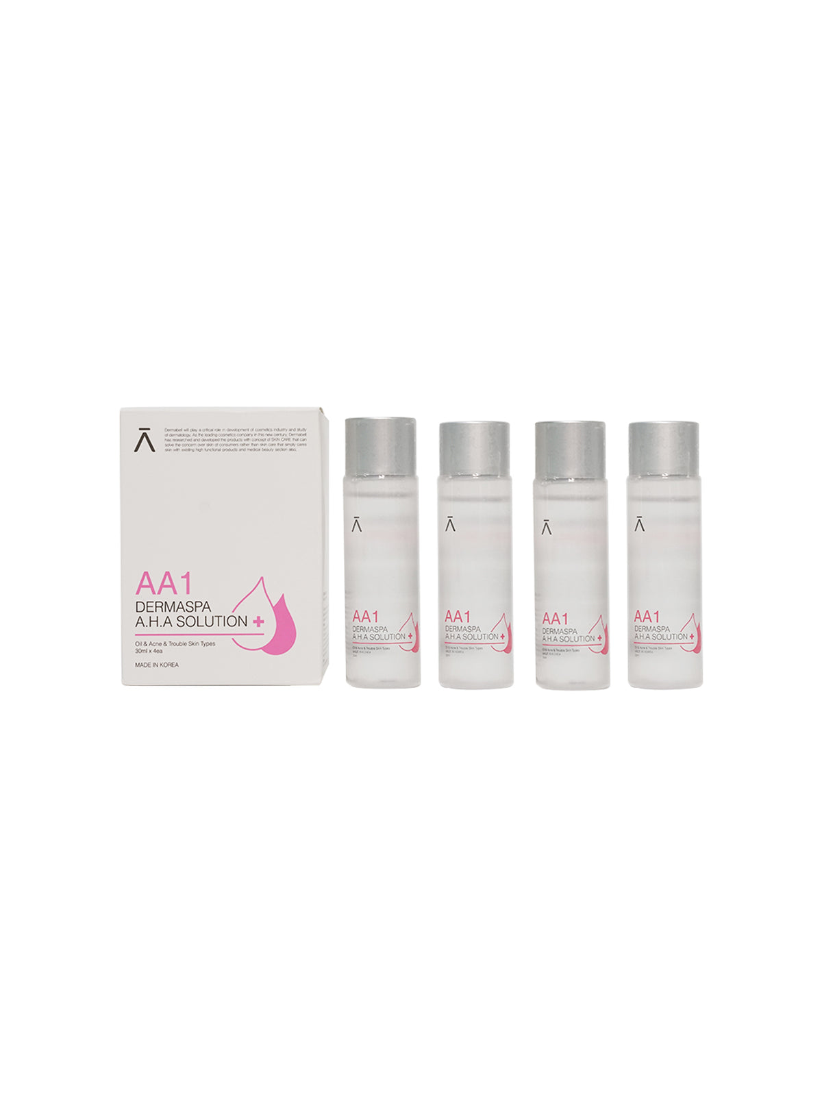 Korea Dermabell DERMASPA A.H.A Solution AA1 30ml x 4ea