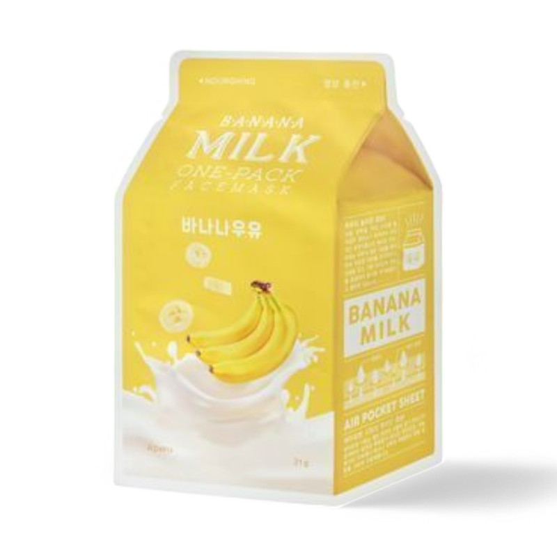 A'PIEU Milk One Pack 1pc (7 Flavors) Banana