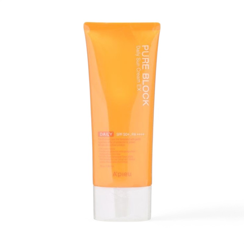 A'PIEU Pure Block Natural Daily Sun Cream EX EX - 100ml (SPF50)