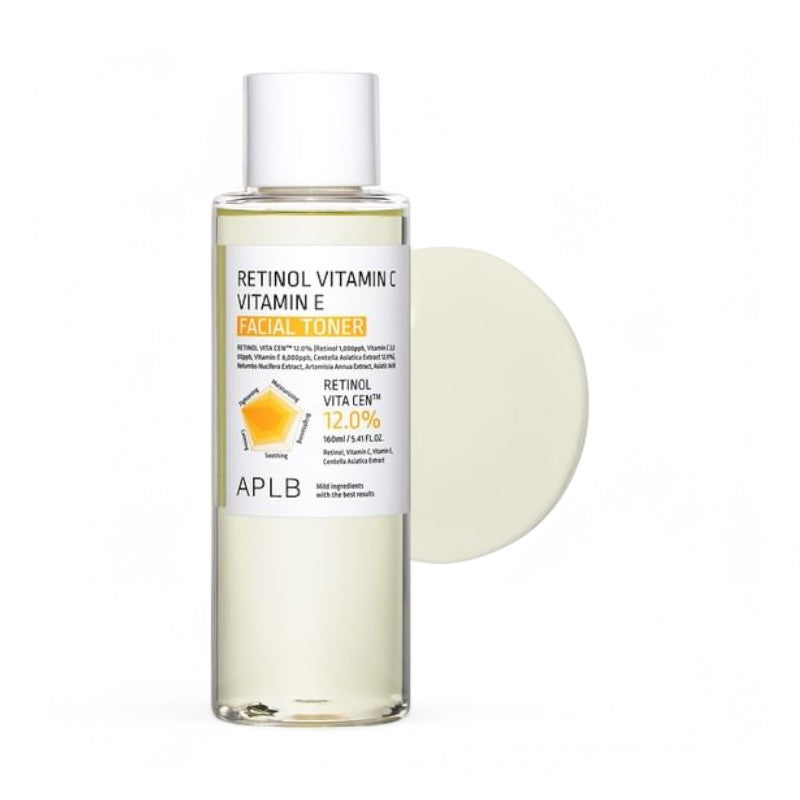 APLB Retinol Vitamin C Vitamin E Facial Toner 160ml
