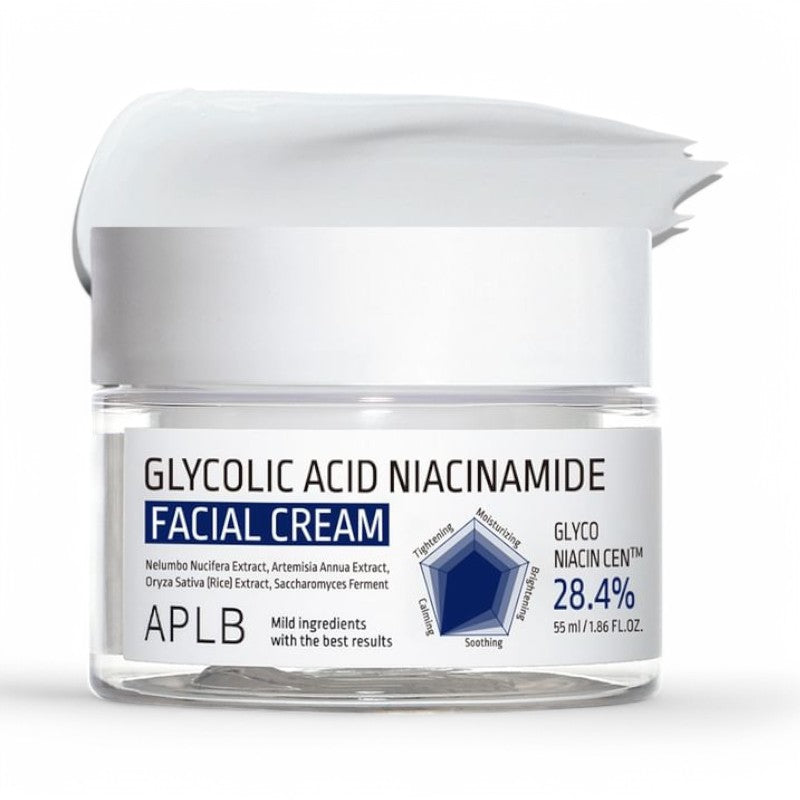APLB Glycolic Acid Niacinamide Facial Cream 55ml